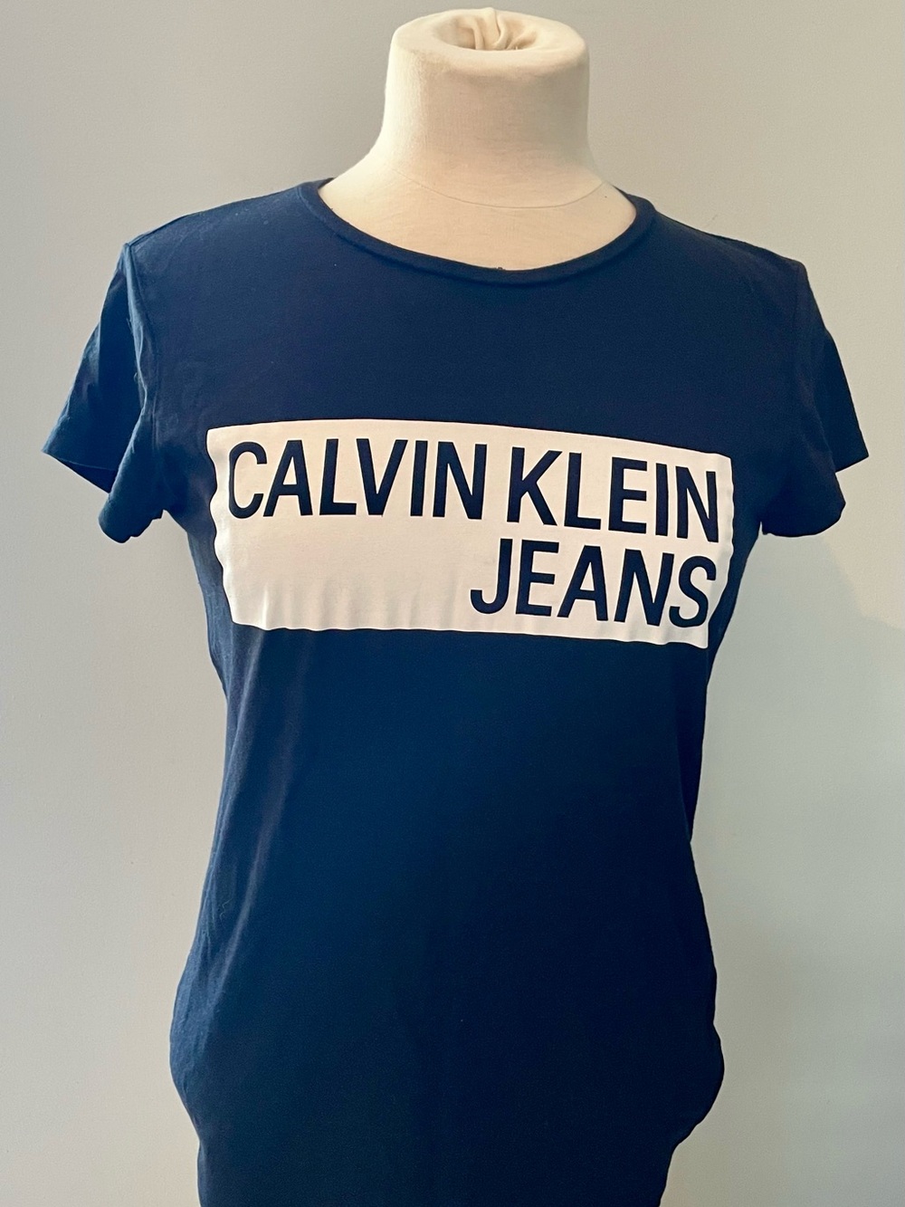 Calvin Klein Jeans Logo T-Shirt Black Size M